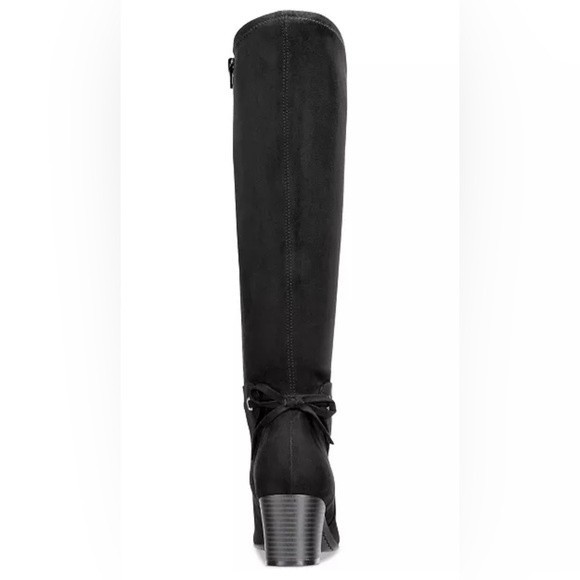 Charter Club Palma’s Suede Black Boots - Picture 3 of 5